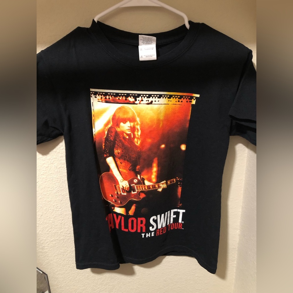 Taylor Swift RED Tour Concert Cities Official Tee Shirt 2013 2014
